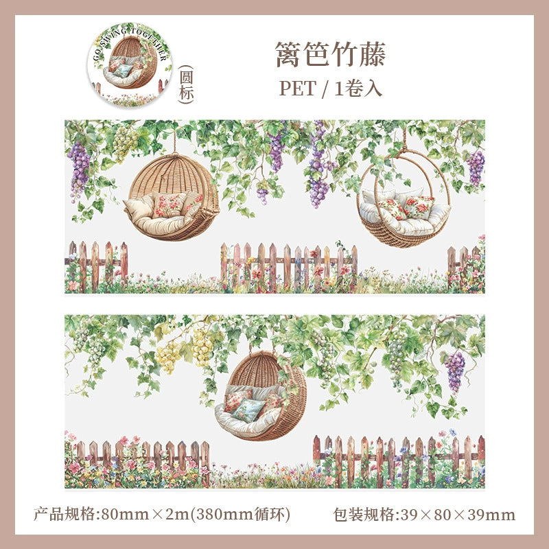 #03147 Flower Scenery Series Tape