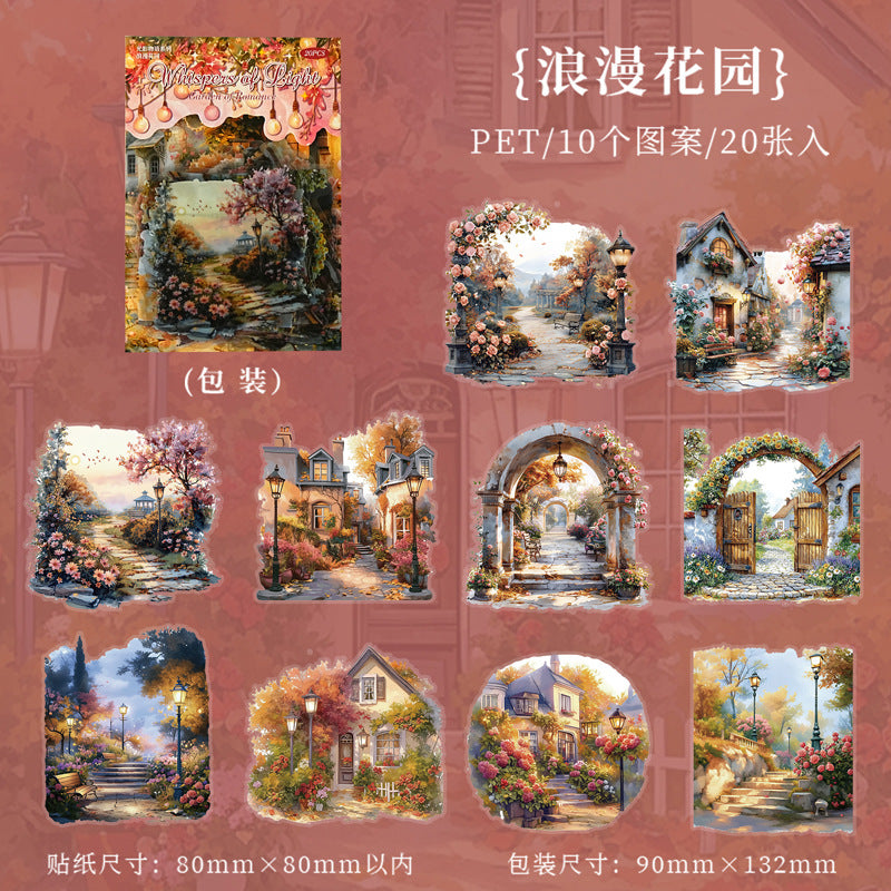 #02167 Whisper of Light Series Sticker