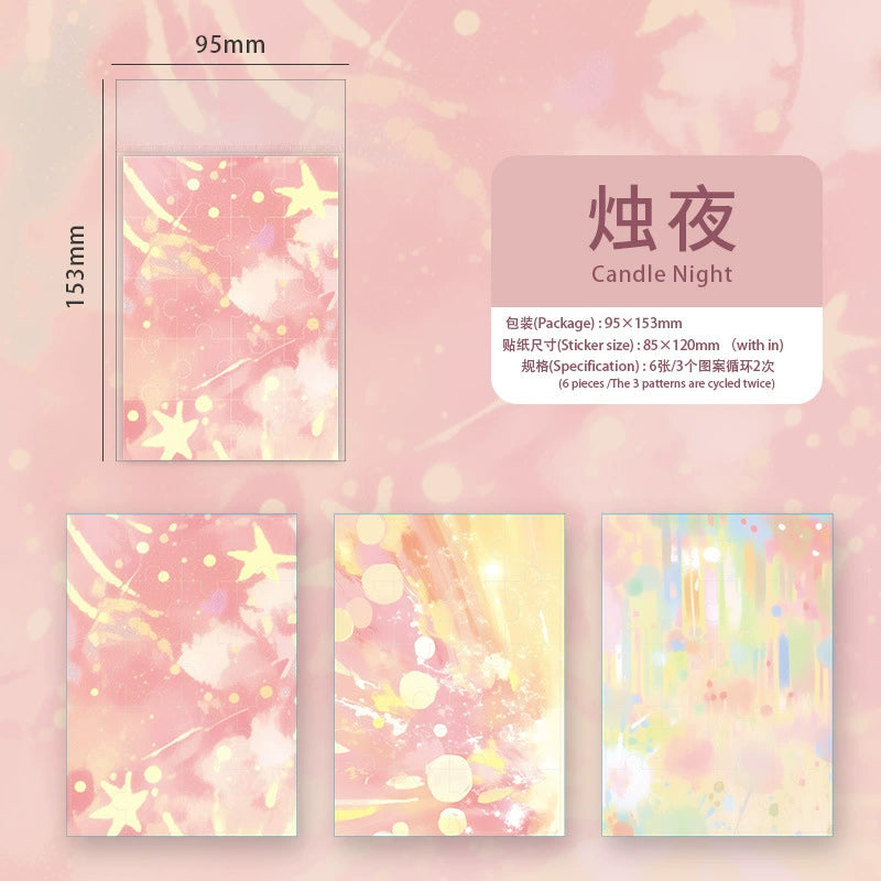 #02827 Healing Time Series Sticker