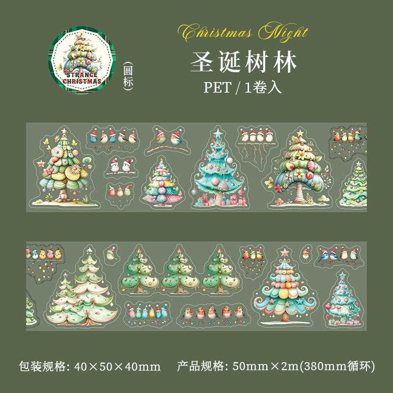 #03165 Wonderful Christmas Night Series Precut Tape