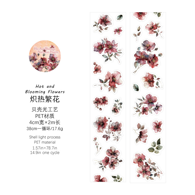 #03105 Crystal Flower Series Precut Tape