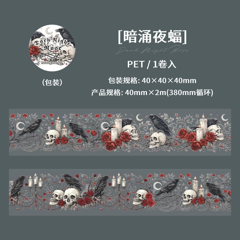 #03163 Gothic Flower Series Tape