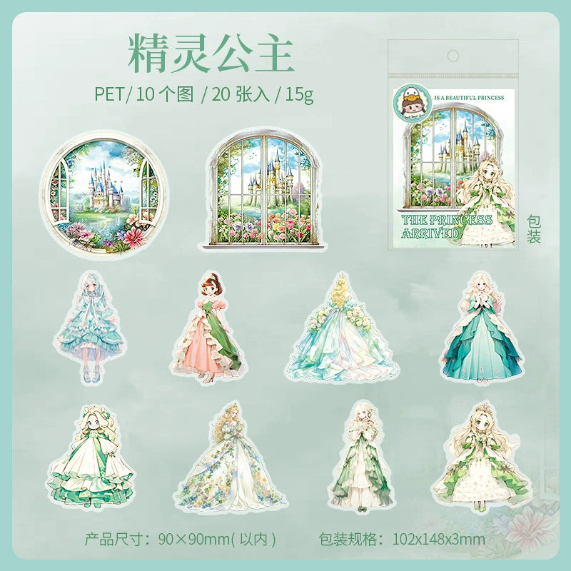 #02395 Beautiful Queen Series Sticker