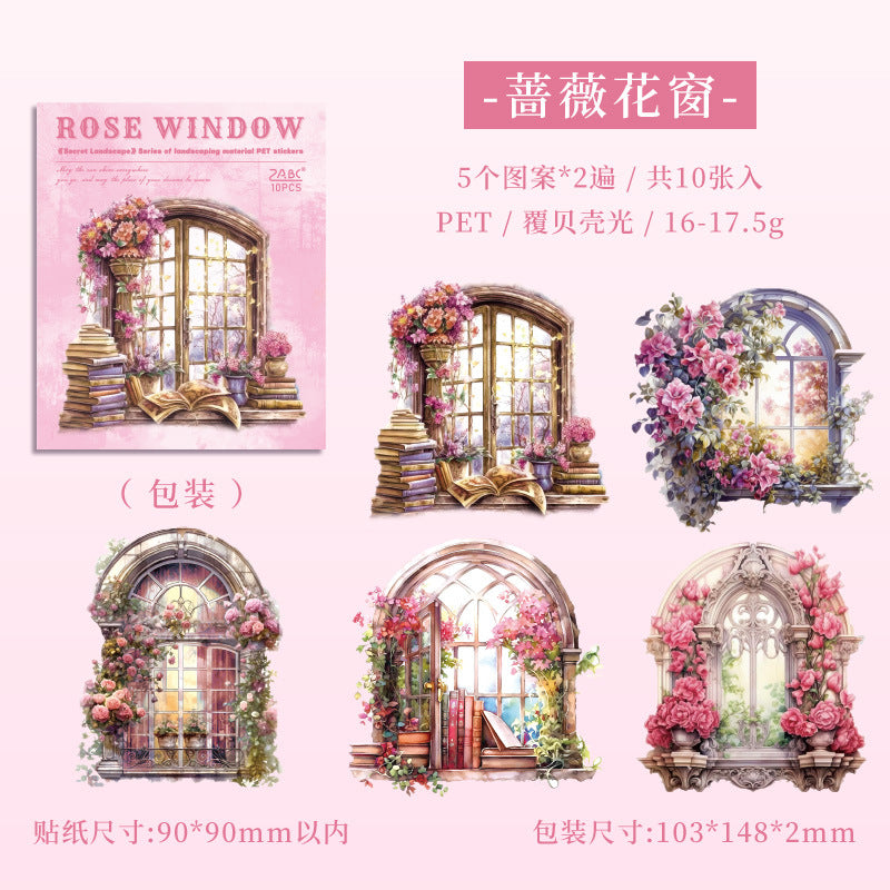 #02255 Secret Landscape Series Sticker