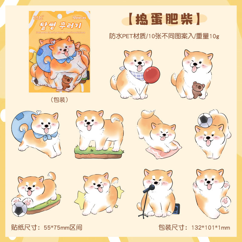 #02252 Cutes Pets Series Sticker