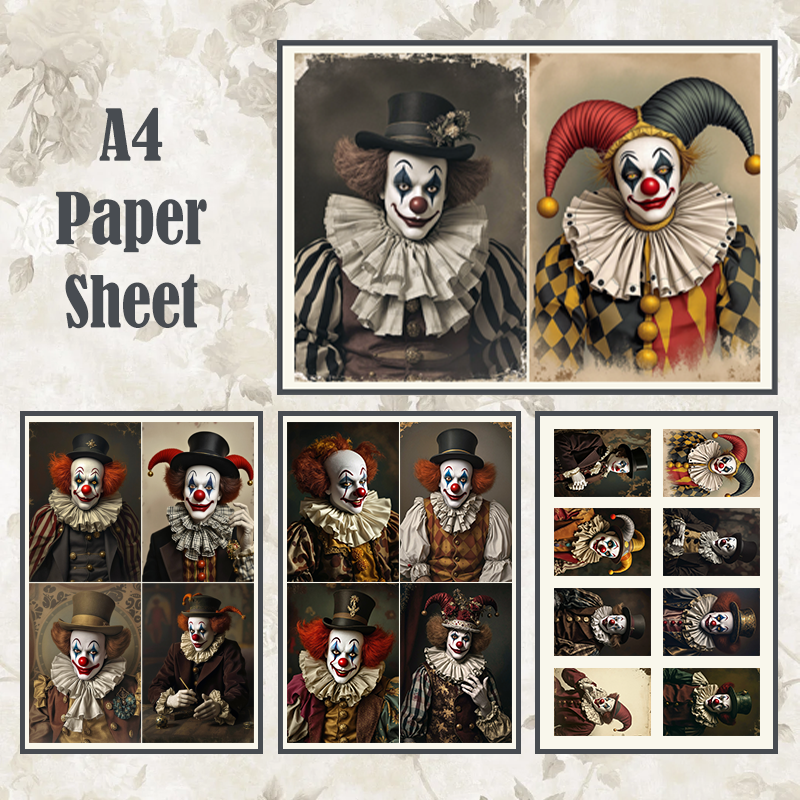 #5 POI Print A4 Cardstock Paper Set 5 Pcs