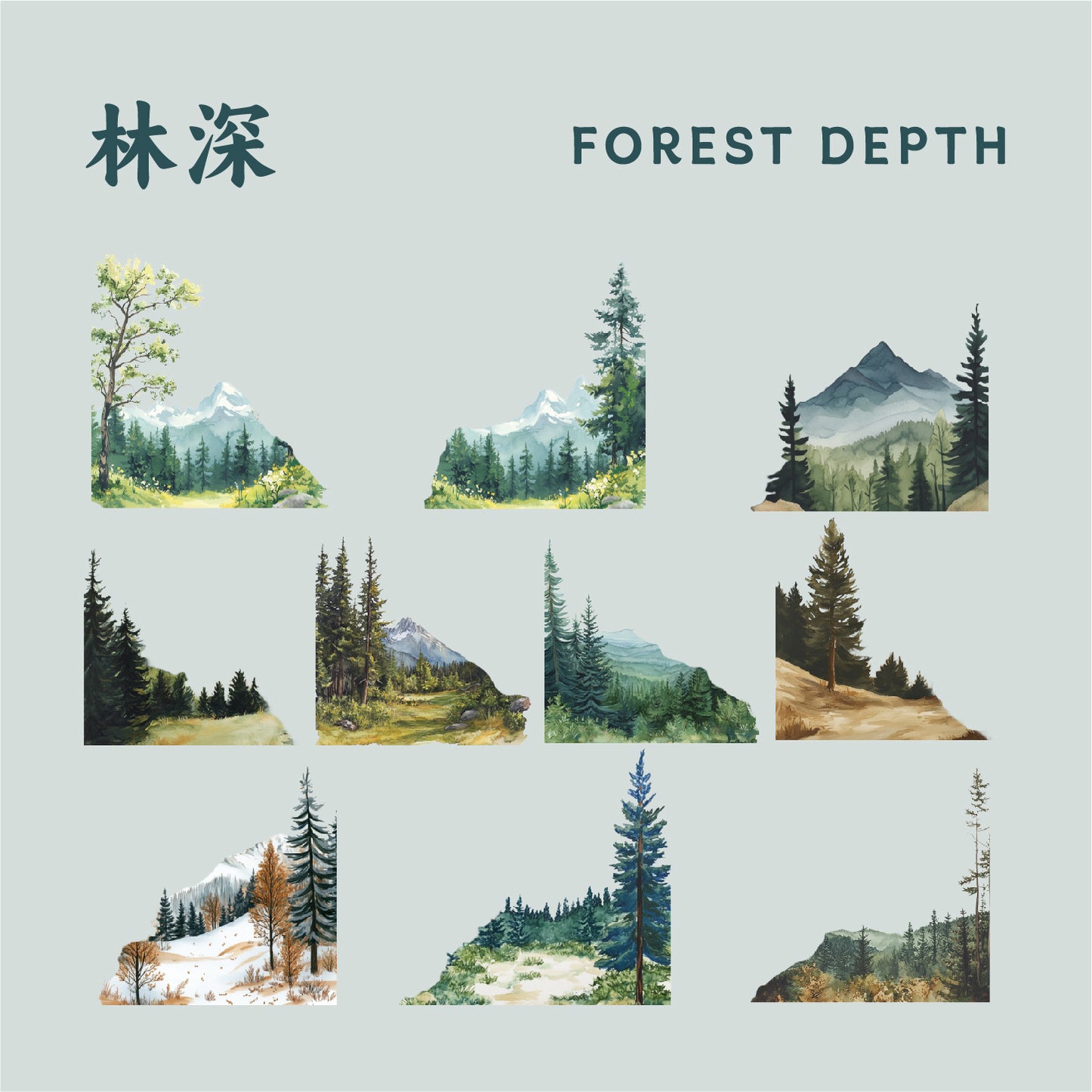 #02160 Coner of the Nature Series Sticker
