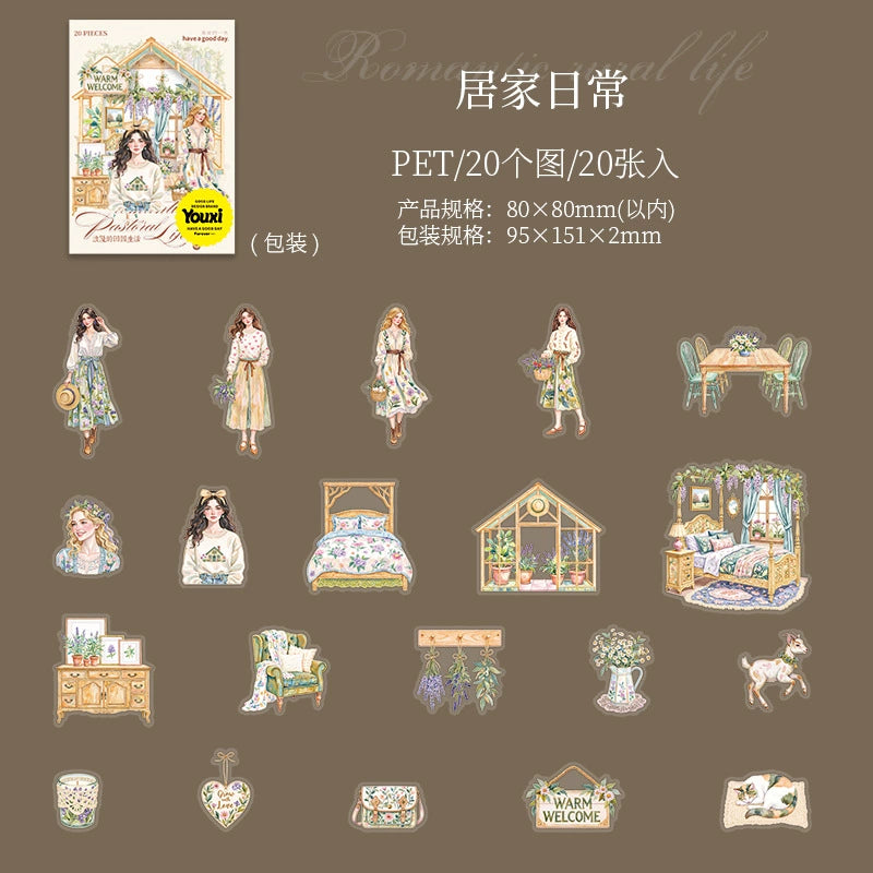 #02797 Romantic Series Sticker
