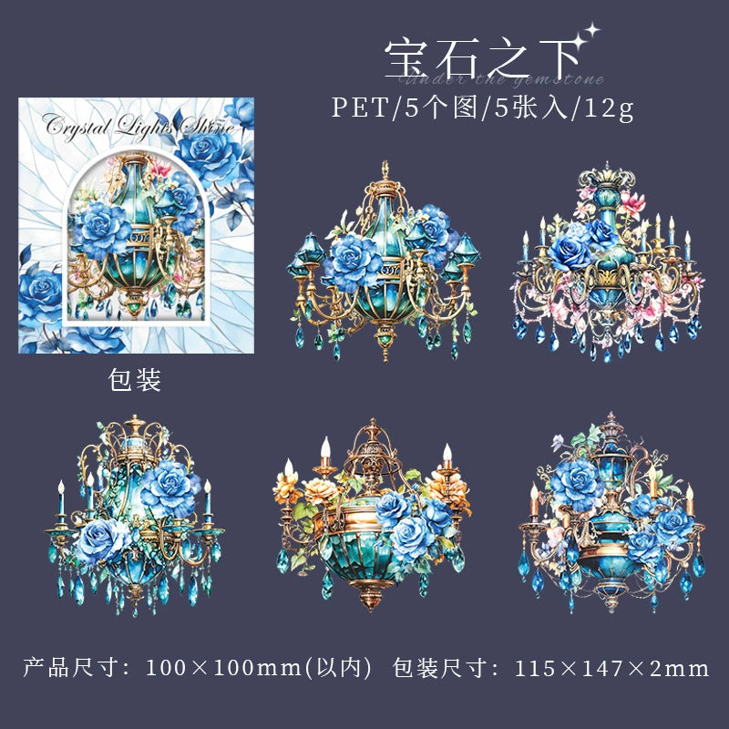 #02806 Flower Light Series Sticker