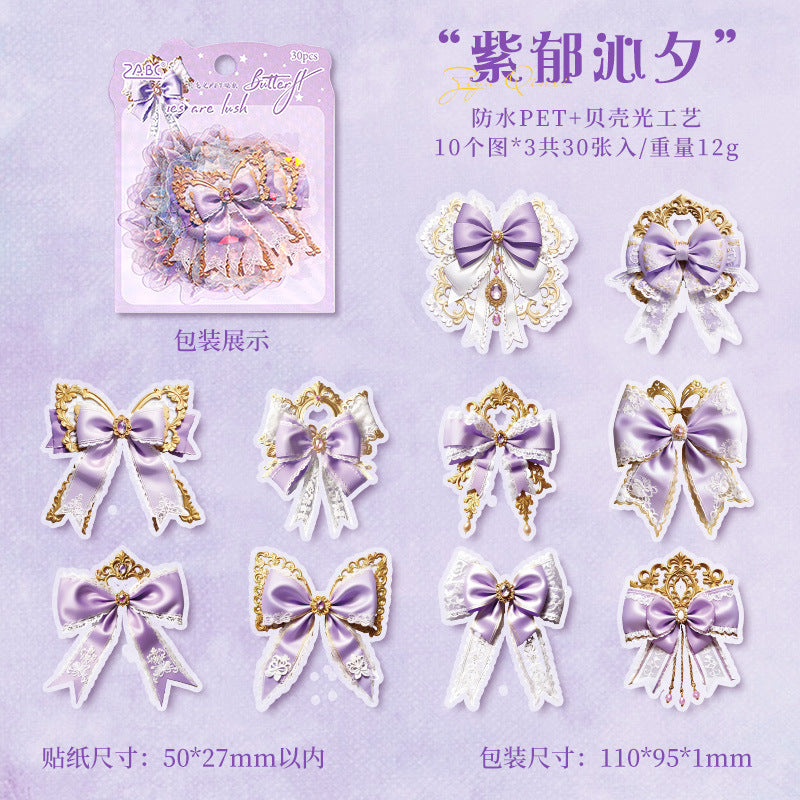 #02253 Bowknot Series Sticker
