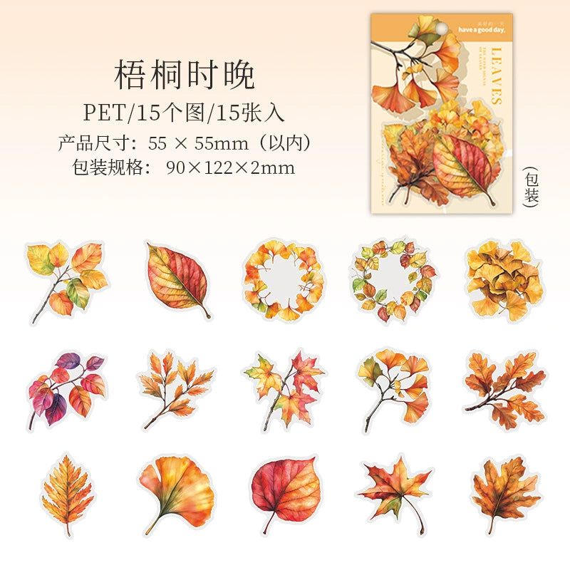 #02710 Natural Plant Series Sticker