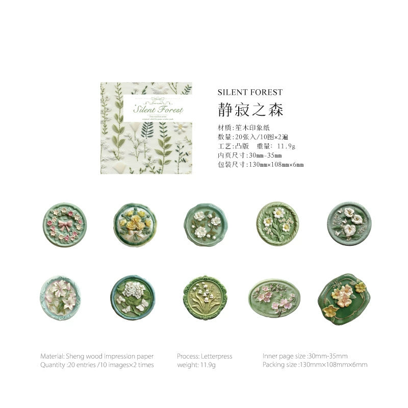 #02746 Fire Stamp Series Sticker