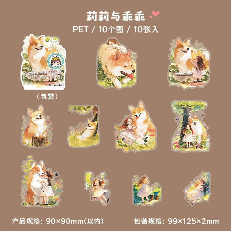 #02771 My Big Pet Mate Series Sticker
