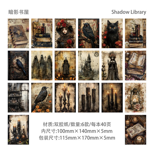 #02232 Gothic World Series Sticker