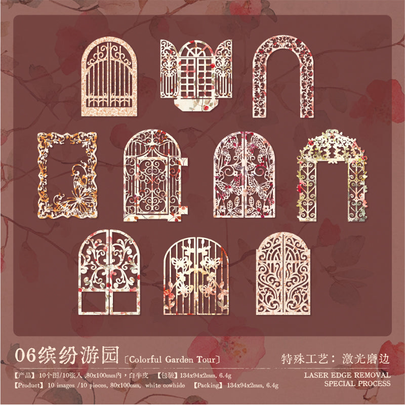 #02242 Lace Album Series Sticker