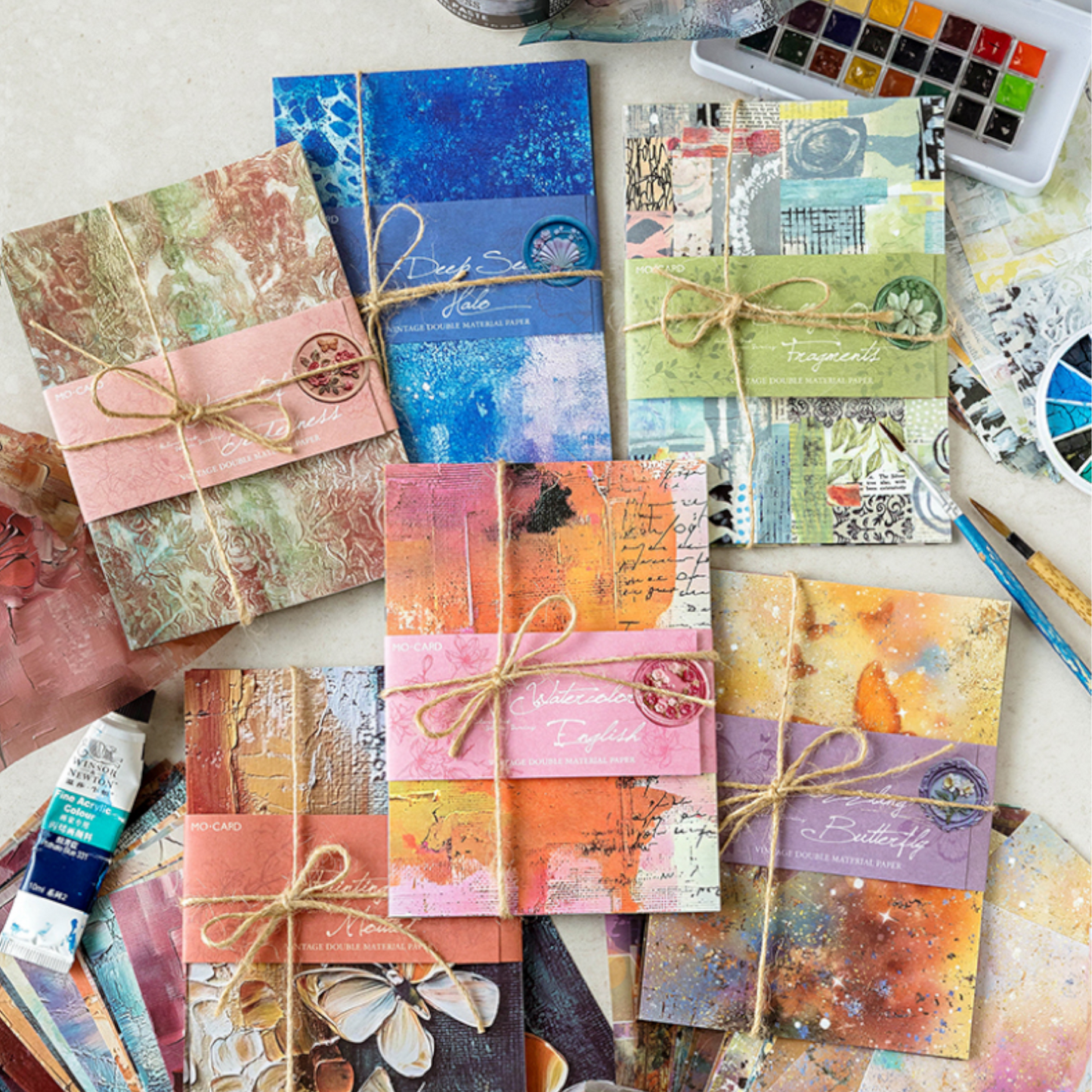 #02062 Colorful Art Store Series Material Paper