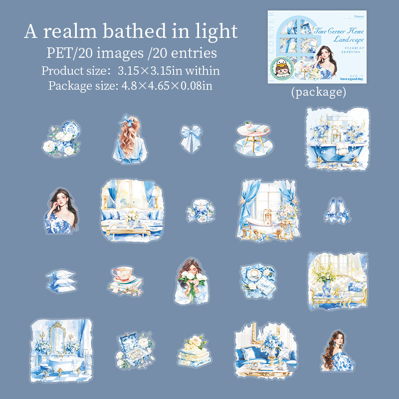 #02199 Time Corner Series Sticker