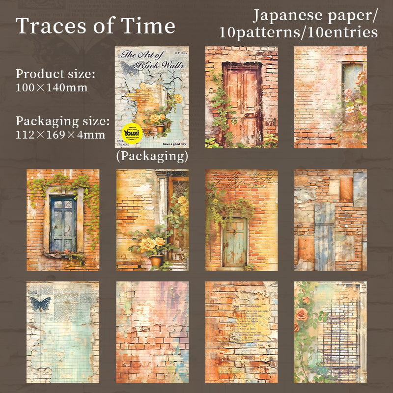 #02133 Wall Texture Series Stickers