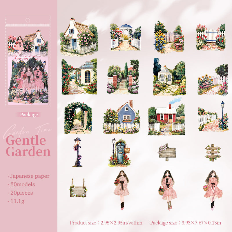 #02510 Garden Time Series Sticker