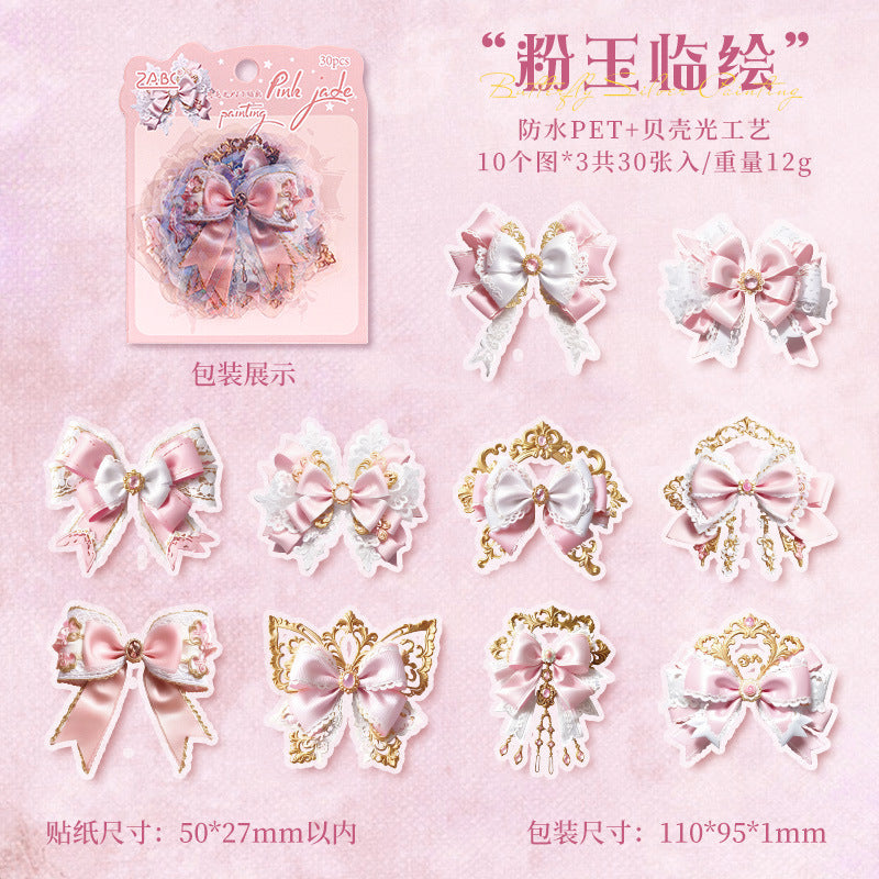 #02253 Bowknot Series Sticker