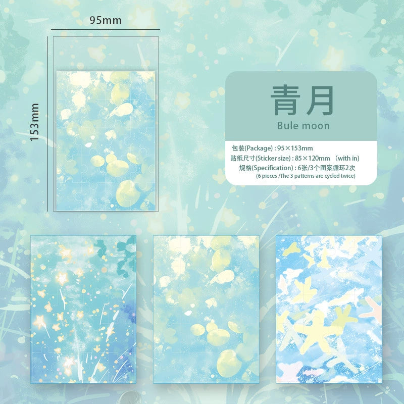 #02827 Healing Time Series Sticker