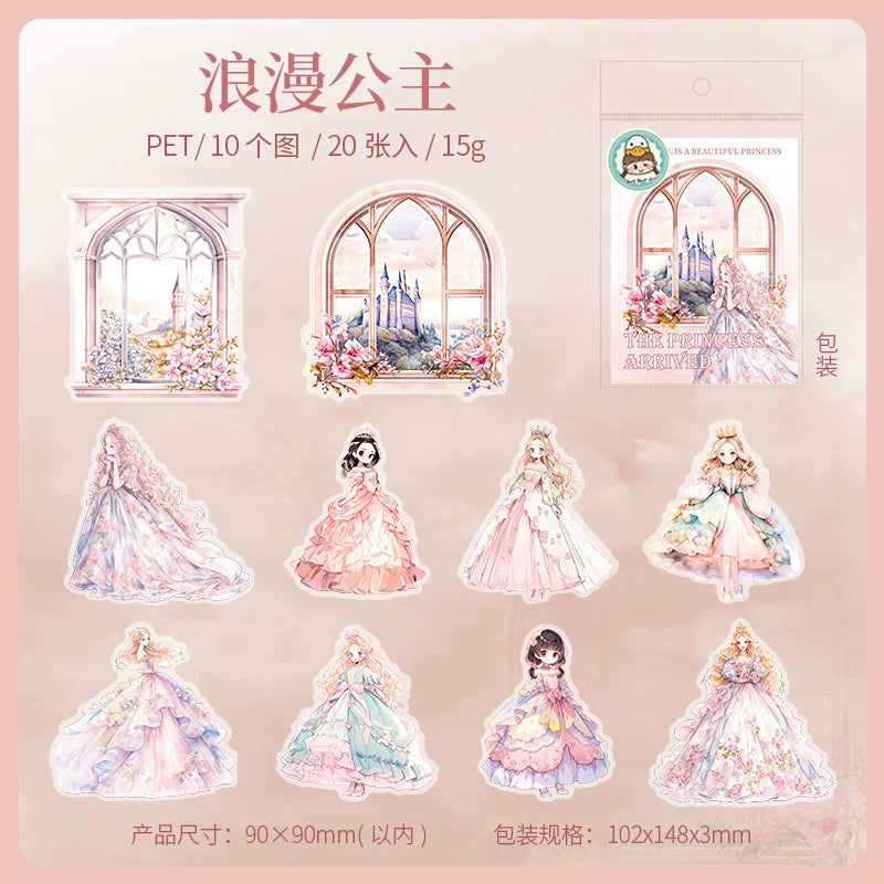 #02395 Beautiful Queen Series Sticker