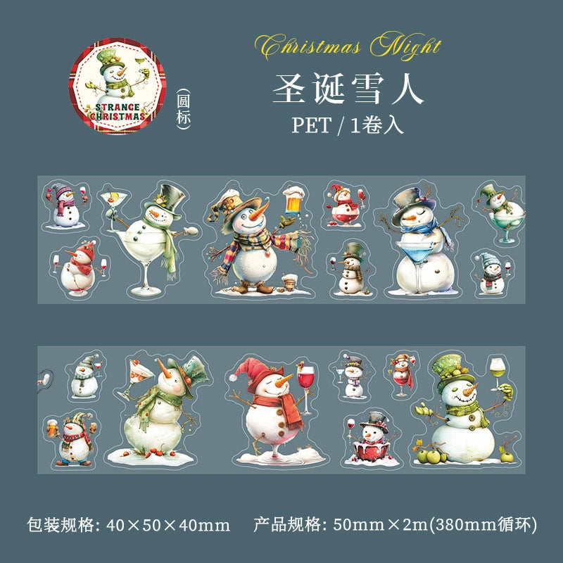 #03165 Wonderful Christmas Night Series Precut Tape