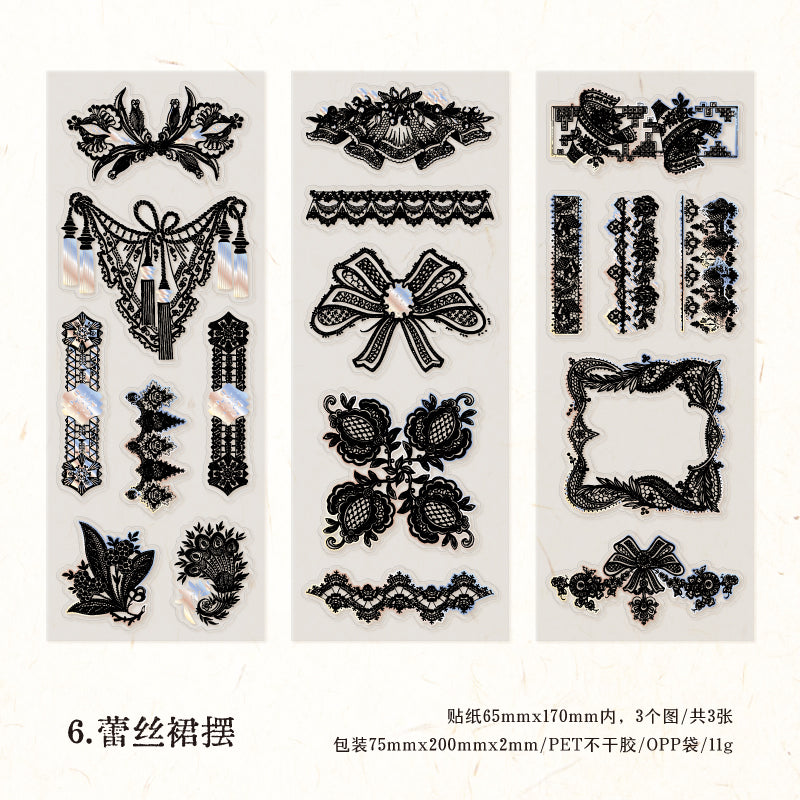 #02298 Elegant Party Series Sticker