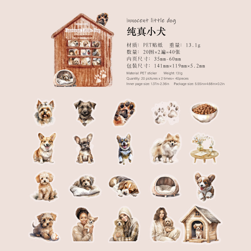 #02416 Home with Pet Series Sticker