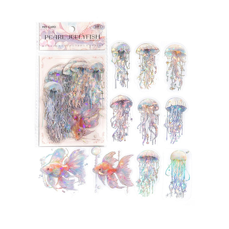 #02743 Crystal Jellyfish Series Sticker