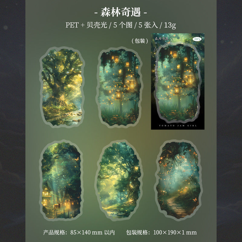 #02366 Dream Scenery Series Sticker