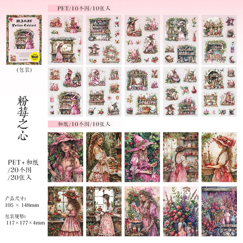 #02884 Magic Cabinet Series Sticker/Paper