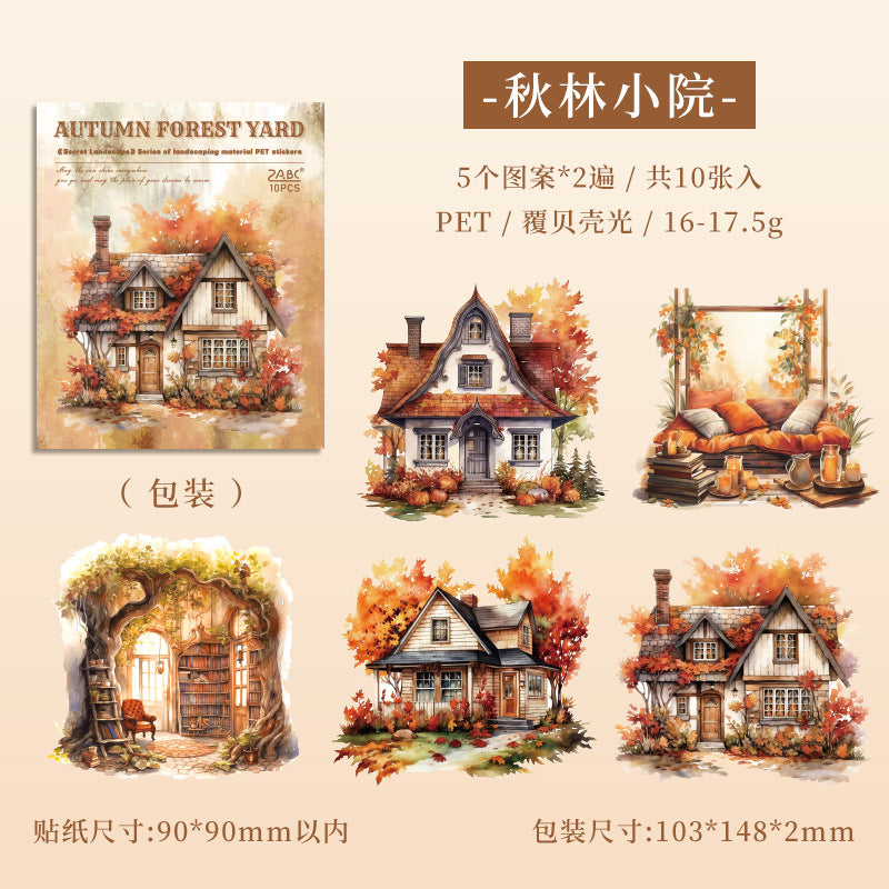 #02255 Secret Landscape Series Sticker