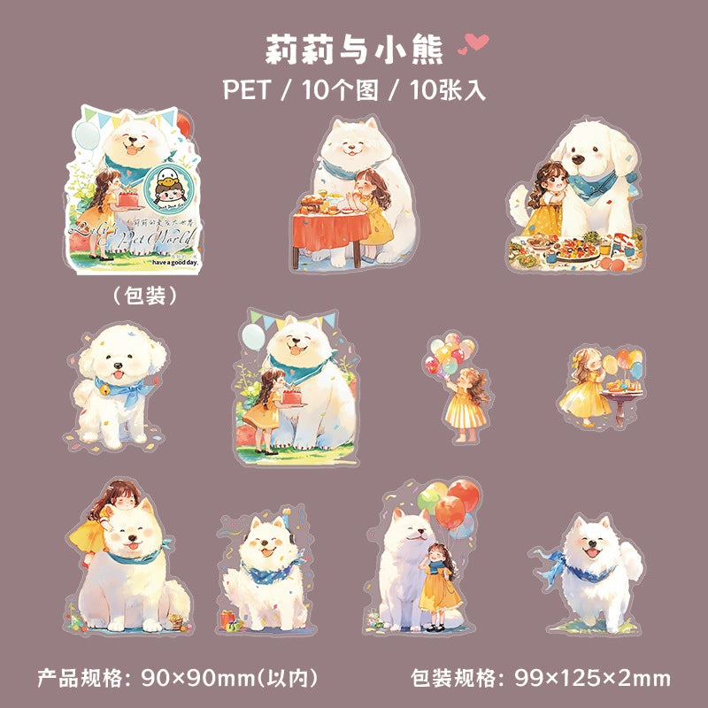 #02771 My Big Pet Mate Series Sticker