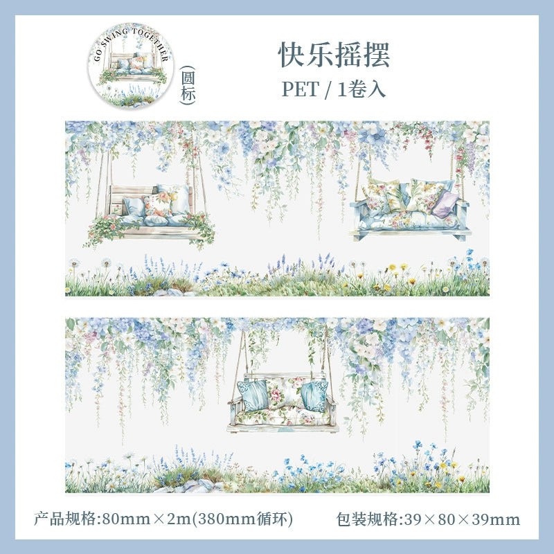 #03147 Flower Scenery Series Tape