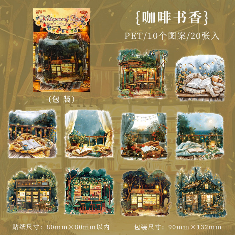 #02167 Whisper of Light Series Sticker