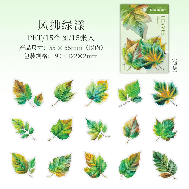 #02710 Natural Plant Series Sticker