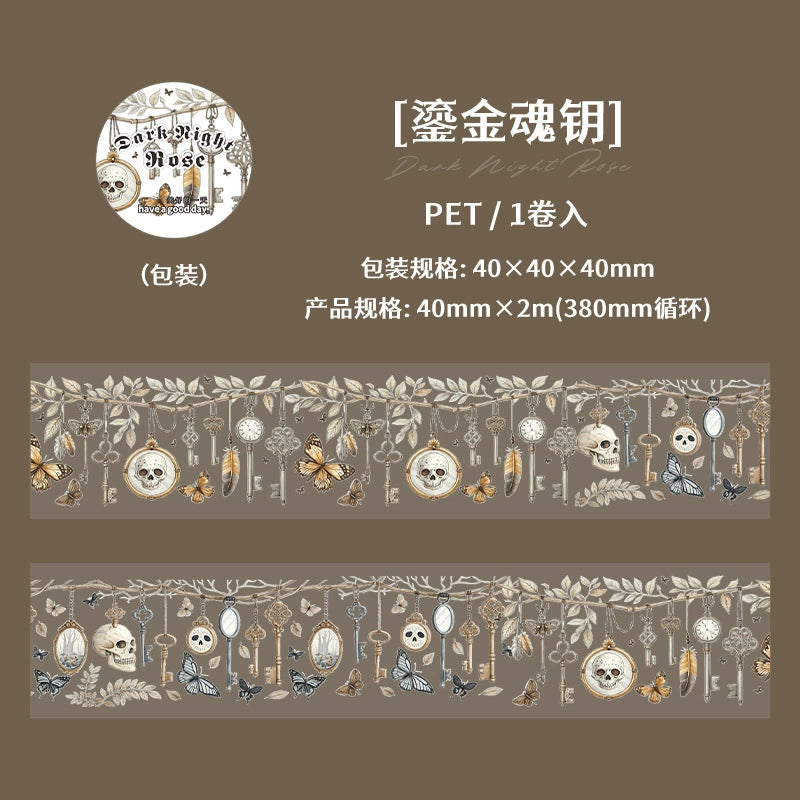 #03163 Gothic Flower Series Tape