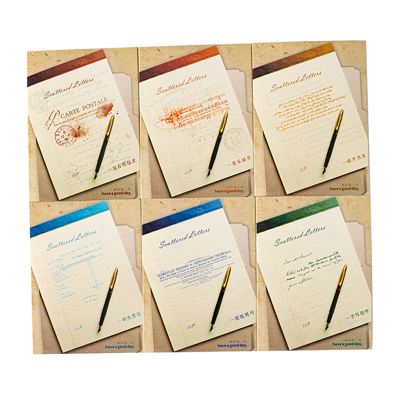 #02181 Scattered Letter Series Sticker
