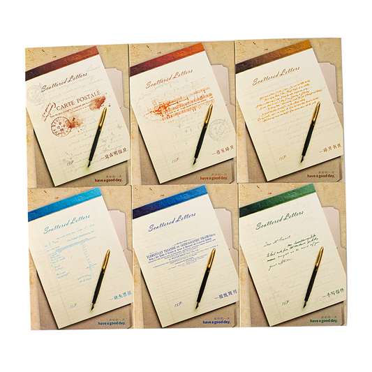 #02181 Scattered Letter Series Sticker