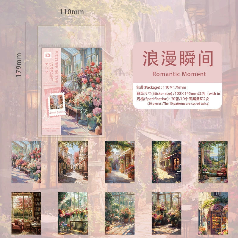 #02541 Garden City Series Sticker