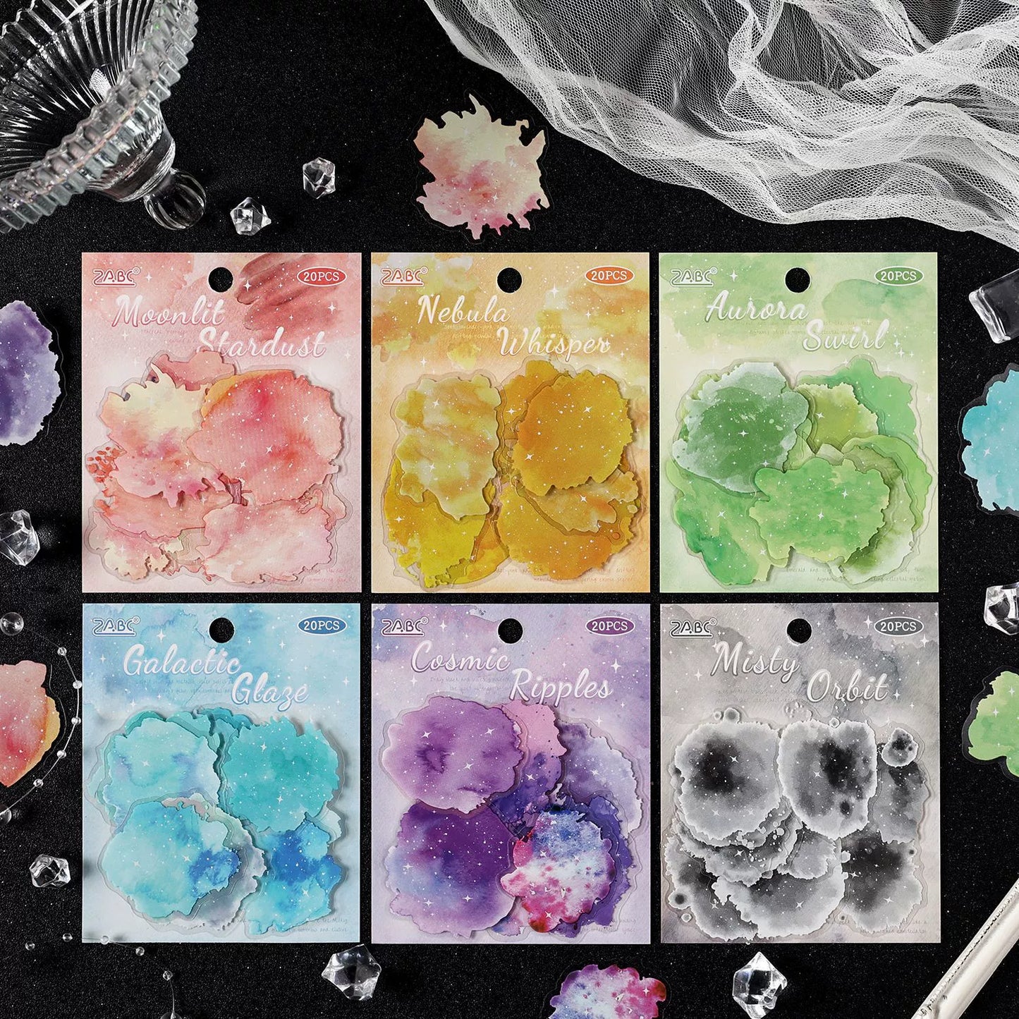 #02707 Colorful Cloud Series Sticker