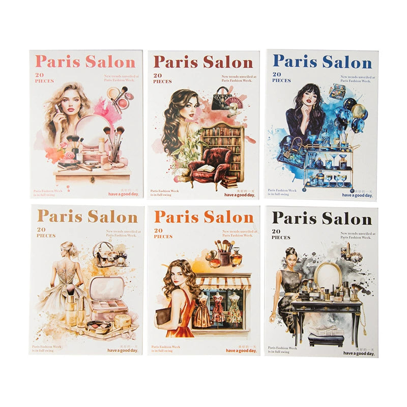 #02714 Paris Salon Series Sticker