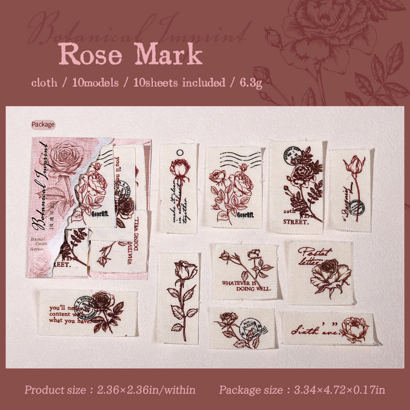 #02086 Plant Imprint Series Sticker