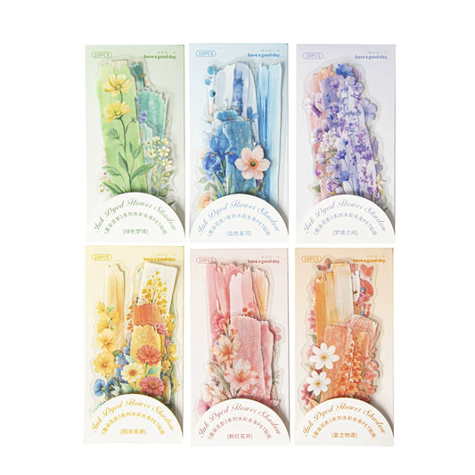 #02721 Flower Strip Series Sticker