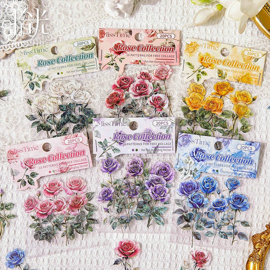 #02728 Rose Bundle Series Sticker