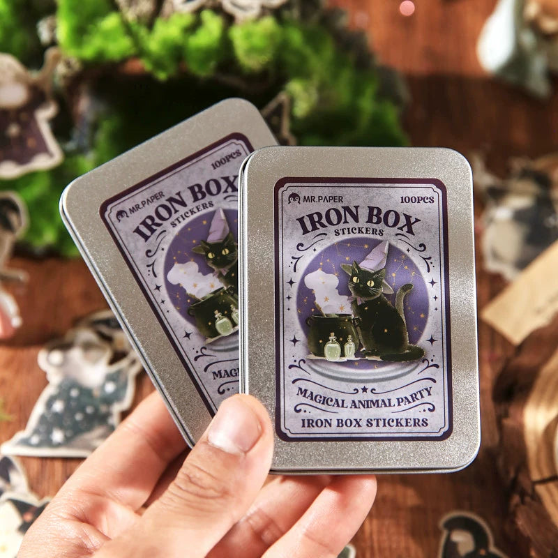 #02734 Animal Magic Party Series Sticker