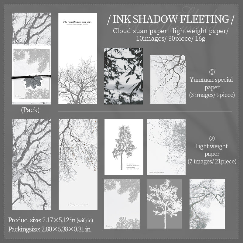#02172 Silk Shadow Series Material Paper