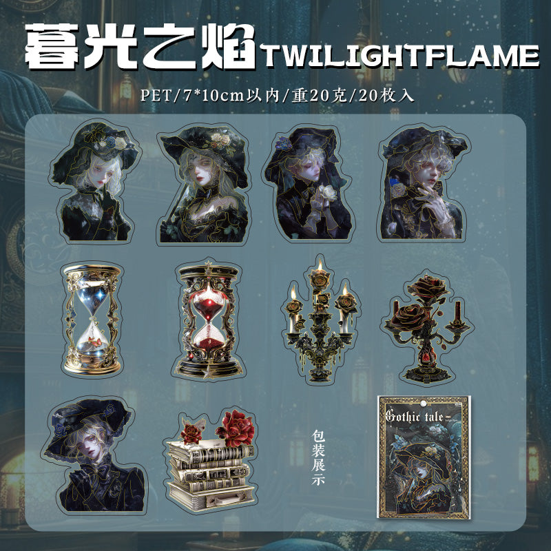 #02193 Gothic Tale Series Sticker