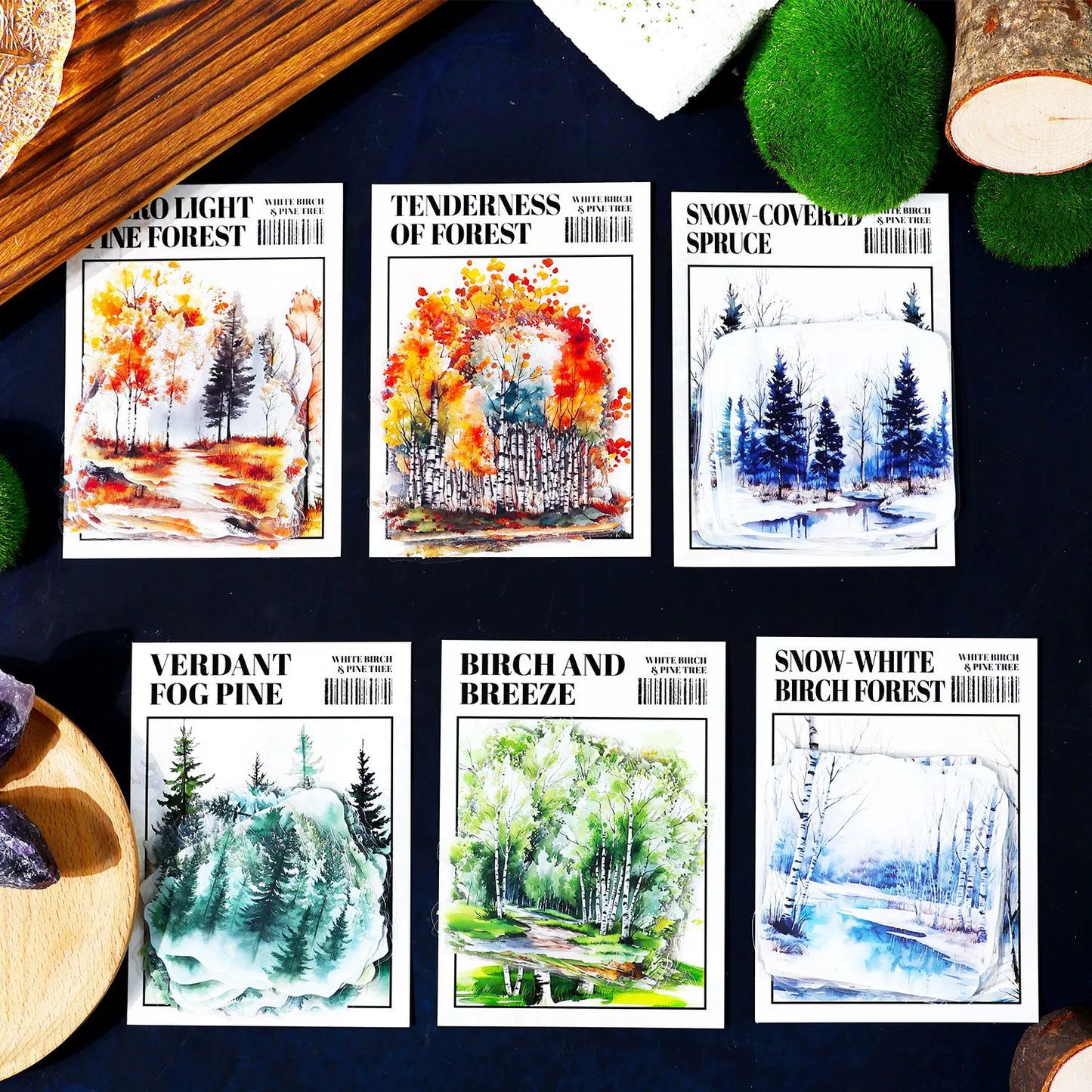 #02755 Forest Series Sticker